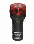 CHINT Сигнализатор звуковой ND16-22FS Φ22 мм красный LED АС/DC24В (арт. 593202) в Томске фото